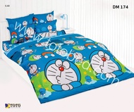 Toto 🔺 ผ้าปูที่นอน ไม่รวม ผ้านวม ขนาด 3.5 / 5 / 6 ฟุต 🔺 โดราเอม่อน 🔺 Doraemon Shogakukan Studio