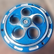 MESIN Side Engine Fan Cover for All Automatic Motorcycles Side Fan Coverbiru biru