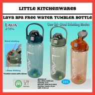 LAVA HD2000-25 BPA FREE Water Tumbler 2ltr/Sport Water Bottle&Tumbler 2000ml/Botol Air 2.0ltt