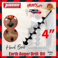 4" Earth Auger Drill Bit