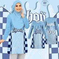 2024 Choii Baju Raya Long Sleeve Muslim Dress Jersey Muslimah Plus Size Baju Muslimah Jersey Murah B