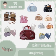 [AVAILABLE HCM] mini crossbody bag with Thai domestic heart charm 8angles - Darling bag