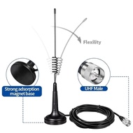Antena Radio CB dengan Tapak Magnetik 27MHz, Antena Ringan, Antena CB Pegang Tangan untuk Komunikasi