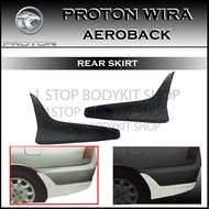 PROTON WIRA AEROBACK REAR SKIRT(FIBERGLASS) SKIRT LIP BODYKIT