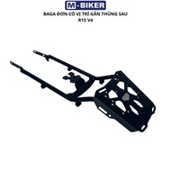 Baga r15, rear bag r15v4, baga r15v4 has rear trunk mounting position, steel material, powder coated