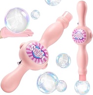 Colorful Smoke Bubble Machine, Elastic Bubble Fog Wand, Magic Interactive Fog Smoke Bubble Maker wit
