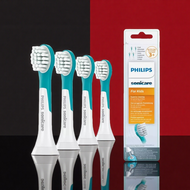 Official Authentic Philips Sonicare Kids Brush HX6034/33 gently cleans childrens teeth children over