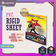 A4 PVC COVER /PVC RIGID SHEET / BINDING COVER A4 / PLASTIC KULIT BUKU / FACE SHIELD COVER / PLASTIK 
