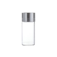 10ml Glass Bottles Lightweight Transparent Hanging Ring Sample Jars Aluminium Lids Small Storage Via