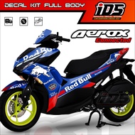 Decal Aerox Connected 2021 Full Body Dekal All New Aerox 155 Stiker Aerox New Full Body Redbull