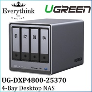 UGREEN NASYNC DXP4800 4-BAY DESKTOP NAS, INTEL N100 QUAD CORE CPU, 8GB DDR5 RAM, 32G EMMC, 2 * 2.5GB