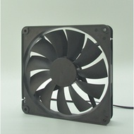 [Cooling Fan] Ready Stock 14025 Black DC Cooling Fan Power Fan Notebook Radiator Fan 11 Leaf Chassis