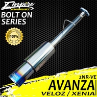 Bolt On Veloz Avanza Xenia 2NR-VE Empire Exhaust Racing Carknalpot