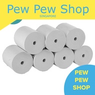 [PPS] Thermal paper roll for NETS Machine receipt 57X40mm (coreless) 200 rolls/ carton