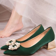 Chunky Heel High Heels Women's High Heels Single High Heels Women's High Heels