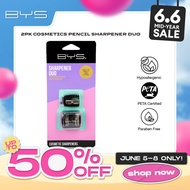 BYS 2PK Cosmetics Pencil Sharpener Duo