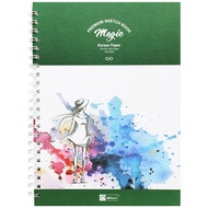 Sổ Vẽ Lò Xo A4 - 30 Tờ 150gsm - Space Art 8268 - Magic ZenArt - Mẫu 1
