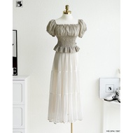 Twentyfive long skirt made of gentle, feminine chiffon 7287