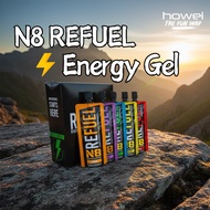 N8 Energy Gel Electrolyte Fuel Endurance Nutrition for Running Cycling Marathon Triathlon
