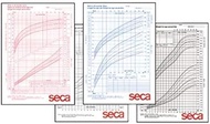 Seca 405B Boys Growth Chart-Boys, 0-36 mos (pack of 100)