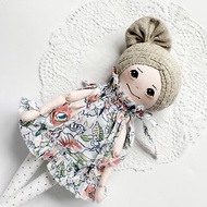 傳家寶娃娃手工製作/女孩布娃娃/衣服娃娃/軟布娃娃