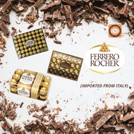 Ferrero Rocher T30 375gm (30pcs) / T16 200gm (16pcs) / Collection T15 / Rondnoir Dark Chocolate Pearl Centre T14 138g