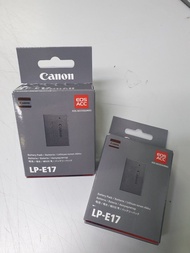 原廠 Canon 電池 (7.2V / 1040mAh) LP-E17  Canon LP-E17 Rechargeable Lithium-Ion Battery Pack for Canon EOS RP, 77D, M6, M6 Mark II, M5, M3, M100, Rebel T8i, T7i, T6i, T6s, SL3, SL2 Camera Kit - Bulk Packaging -with Micro Fiber Cloth