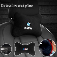 BMW Car Seat Headrest Pillow Logo Creative Neck Pillow Seat Safety Pillow For BMW Z4 E89 E85 X5 G05 