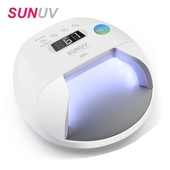 【No battery】SUNUV SUN7 UV Lamp Nail Art Dryer 48w Nail Lamp cure LED and UV gel