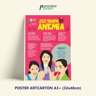 Beautiful, radiant health Poster without Anemia