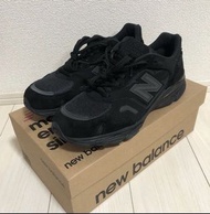 (斷碼優惠) 全新正版New Balance 920 Made in UK Triple Black Men us11 uk10.5