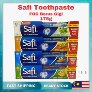 Safi Toothpaste / Ubat Gigi 175g (FOC toothbrush) / Safi Ubat Gigi 175g