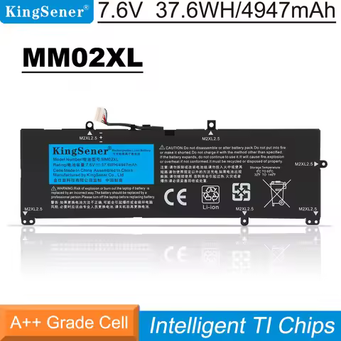 KingSener MM02XL Laptop Battery For HP Pavilion 13-AN000 5HE66PA Series Notebook HSTNN-DB8U L27868-1