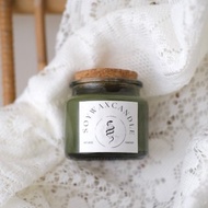 加大加強版 白鼠尾草蠟燭能量蠟燭淨化魔法水晶 白鼠尾草印加聖木