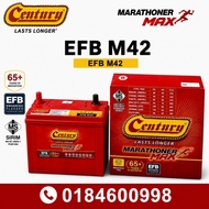 [Installation provided] M42R/L | M42 | 60B20L/R | Century Marathoner Max EFB Battery Stop Start Car 