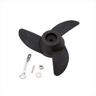 Aksesori Motor Luar Pesisir Elektrik, Propeller Tiga Bilah 50LBS, 55LBS, 60LBS, 86LBS Motor Trolling