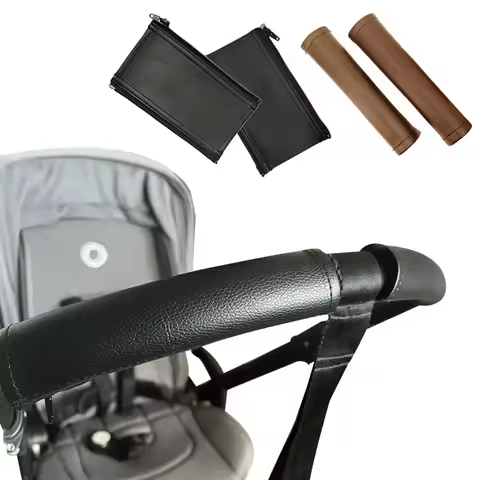 Strollers Handle Cover FIT FOR Bugaboo Bee3 Bee5 Bee+ Strollers Accessories PU Leather Cover Wagon A