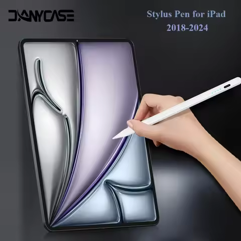 For iPad Air M2 2024 Stylus Pencil with Palm Rejection Tilt Tablet Pen for iPad Pro M4 Pro 11/12.9 i