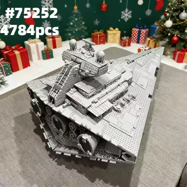 UCS Imperial Destroyer Ultimate Spacecraft MOC | Building Blocks Party Guest Gift 75252 4784PCS |
