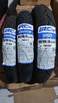 BAN LUAR MATIC IRC RING 14 ORI ASLI BARU TUBELESS 90/90 80/90 70/90 HARGA SATUAN DAN SEPASANG