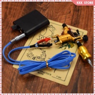 [Wishshopefhx] Tattoo Machine Power Supply Supper Flex Tattoo Clip Cord Cable Flexible Blue