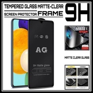 SAMSUNG GALAXY M62 / F62 MATTE FRAME TEMPERED GLASS SCREEN PROTECTOR