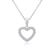 SK Jewellery Starlett Heart Diamond Pendant