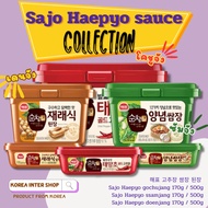 Korean Sauce Collection Hapure Kochujang Denjang Samjang sajo haepyo gochujang doenjang ssamjang 170
