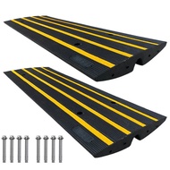 Rubber Heavy Duty Car Ramp Step Mat Slope Mat Rubber Curb Ramp Threshold Ramp Road Curb Ramp