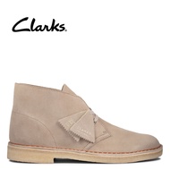 Clarks Mens Desert Boot Sand Suede Kasut Lelaki Kasut Lelaki