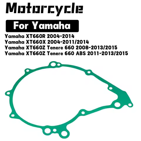 Generator Cover Gasket For Yamaha MT03 MT-03 XT660R XT660X XT660Z Tenere 660 ABS OEM:5VK-E5451-00 5V