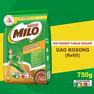 🎊Ready Stock🎉 MILO GAO KOSONG Powder Refill Pack 750G