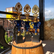 CARVED CUP SET - COMPETITION CUP SET - COMPETITION CUP SET COLORED CARVED CUP