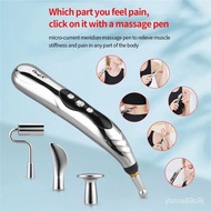 CkeyiN Electric Acupuncture Pen Body Meridian Energy Massager EMS Pulse Relief Pain Tools for Face N